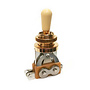 3-Way Pickup Selector Switch, Gold w/Ivory Tip