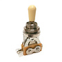 3-Way Pickup Selector Switch, Nickel w/Ivory Tip