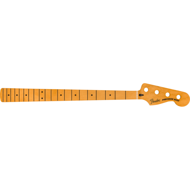 Fender Precision to Jazz Bass Conversion Neck, 20 Medium Jumbo Frets, 12", “C” Shape, Maple