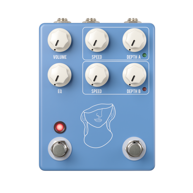 JHS Pedals Artificial Blonde Madison Cunningham Artist Signature Vibrato Pedal