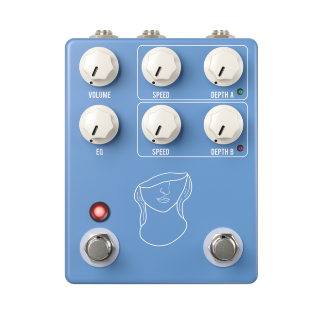 JHS Artificial Blonde Madison Cunningham Artist Signature Vibrato Pedal