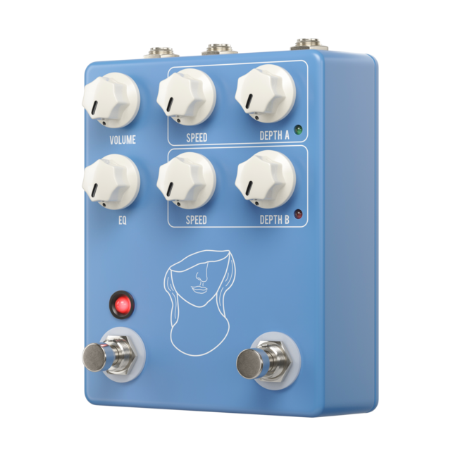 JHS Artificial Blonde Madison Cunningham Artist Signature Vibrato Pedal