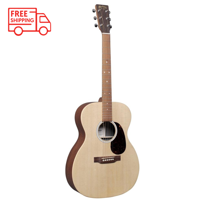 Martin 000-X2E X Series Acoustic-Electric Guitar, Sitka/Mahogany HPL, w/Gigbag