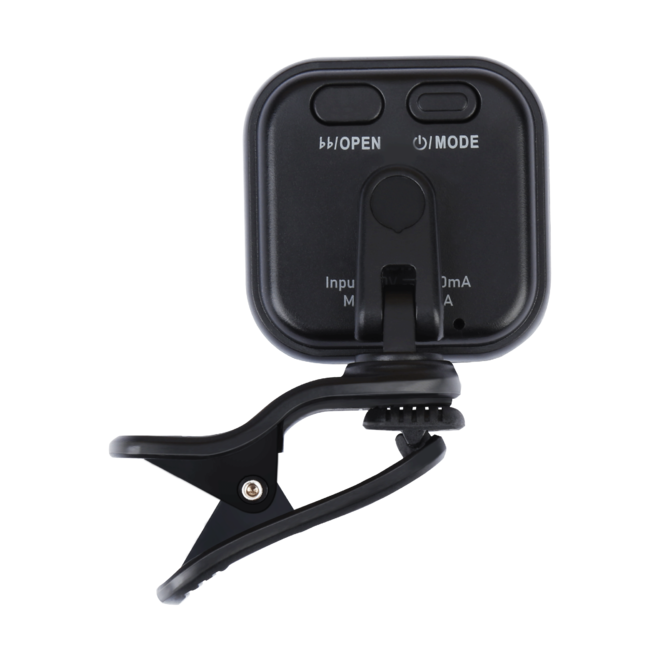 Fender Flash 2.0 Rechargeable Clip-on Tuner, Black