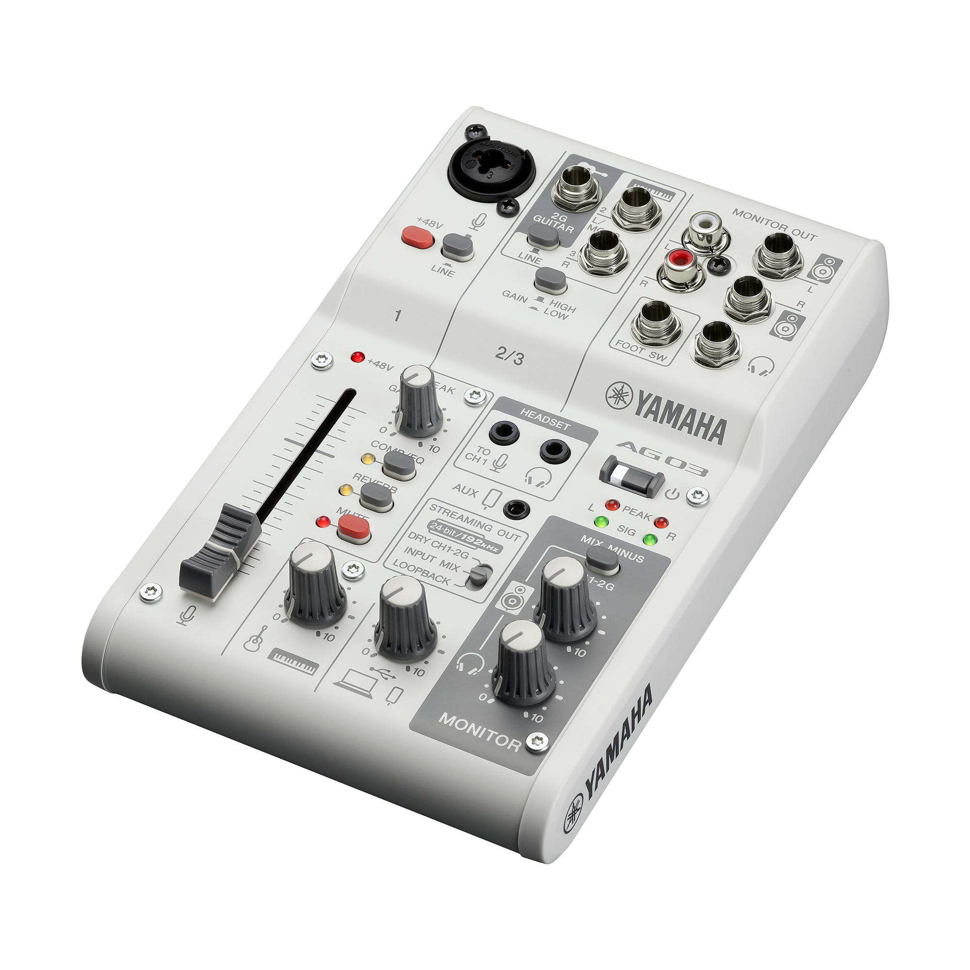 Yamaha AG MK2 3 Channel Mini Mixer & USB Audio Interface