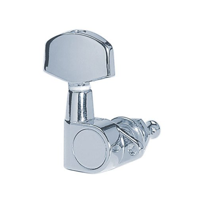 Profile J101CR Electric Guitar Machine Heads, Set of 6, Chrome