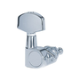 Profile J101CR Electric Guitar Machine Heads, Set of 6, Chrome