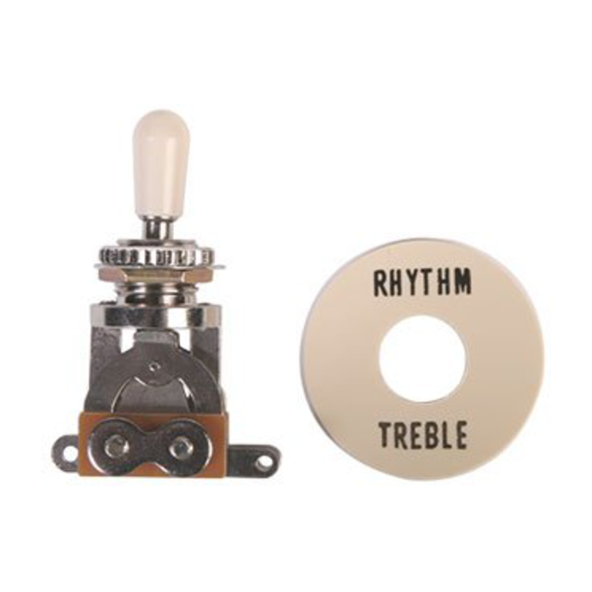 Profile SW20-IV Gibson Style 3-Way Toggle Switch, Ivory
