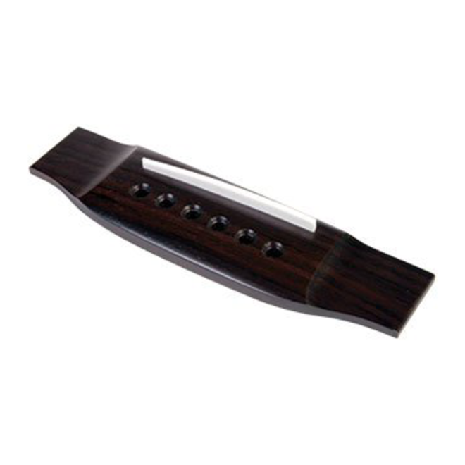 Profile F6XL Acoustic Guitar Bridge w/Saddle, Rosewood