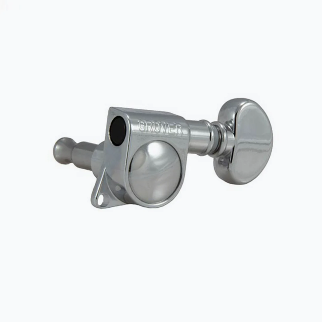 Grover 305 Series Midsize Rotomatics, 3+3, 18:1, Chrome