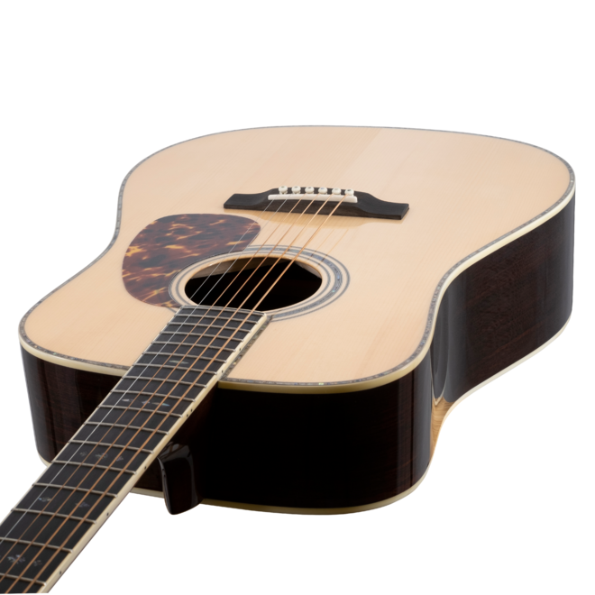 Recording King RD-342 Tonewood Reserve Elite Dreadnought Acoustic Guitar, Natural Gloss