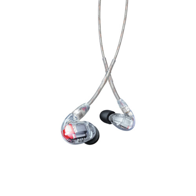 Shure SE846 Gen 2 Sound Isolating Earphones, Quad Driver, Clear