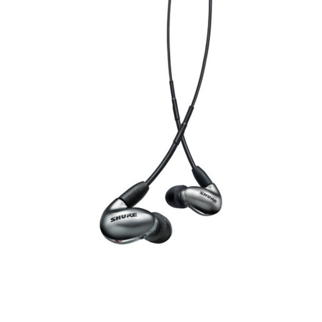Shure SE846 Gen 2 Sound Isolating Earphones, Quad Driver, Graphite
