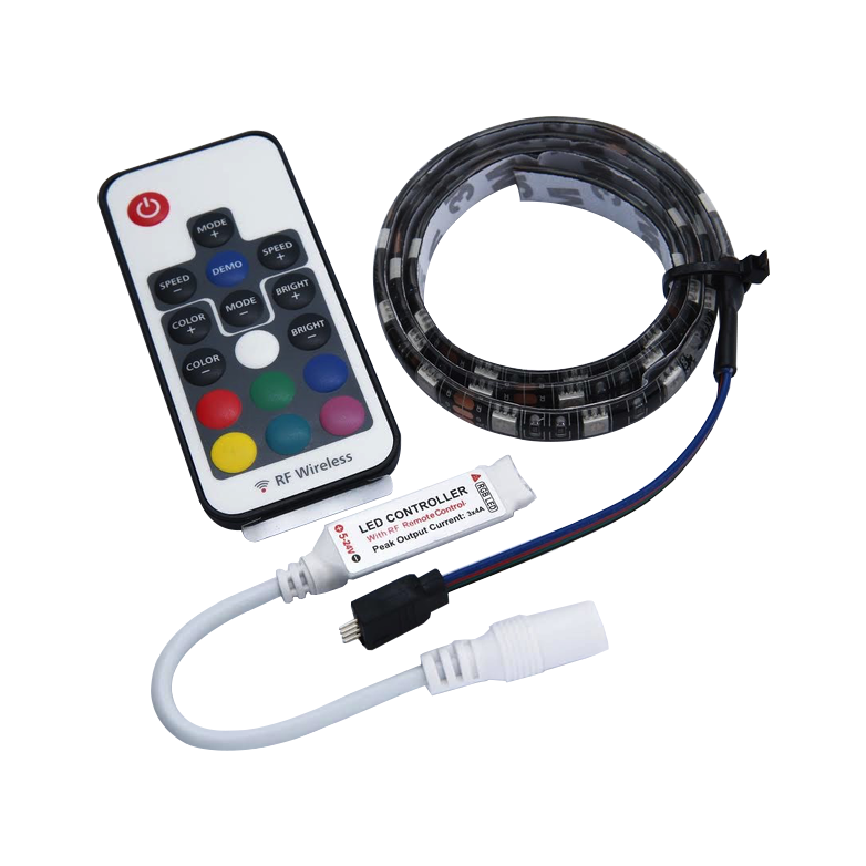 Temple Audio RGB LED Light Strip w/ Remote for DUO 24 Pedalboard