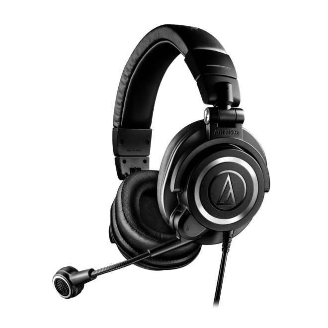 Audio-Technica ATH-M50xSTS StreamSet Streaming Headset, USB