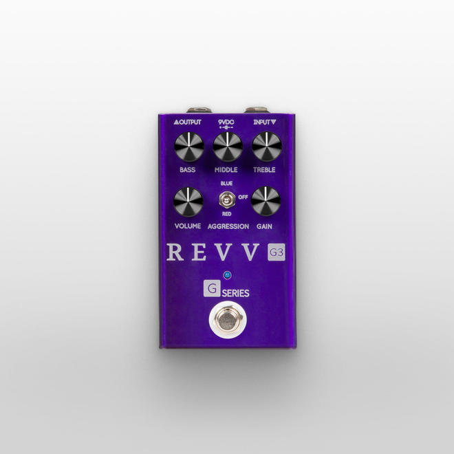 Revv G3 Channel 3 Pedal, Purple