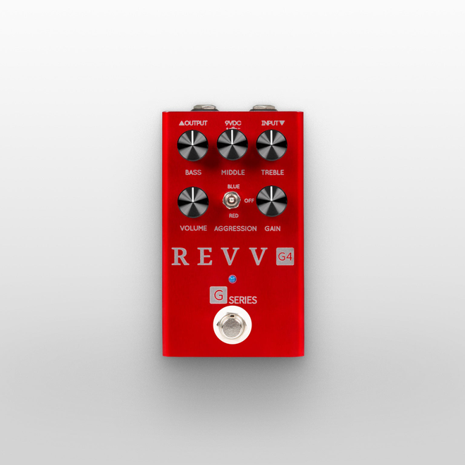 Revv G4 Channel 4 Pedal, Red