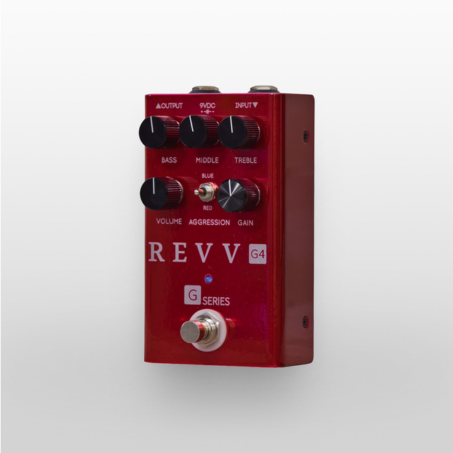 Revv G4 Channel 4 Pedal, Red