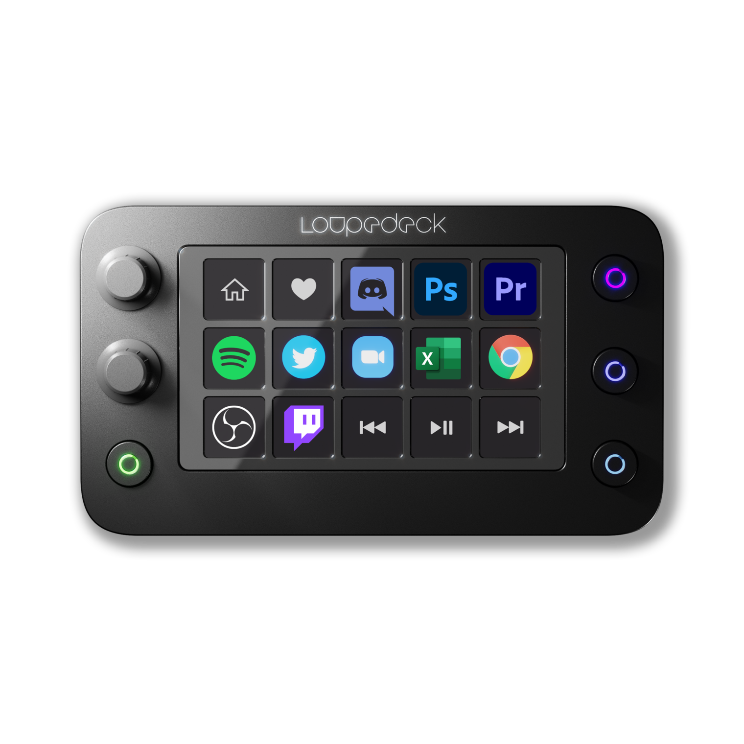 Loupedeck LIVE S Custom Console for Live Streaming - Janzen