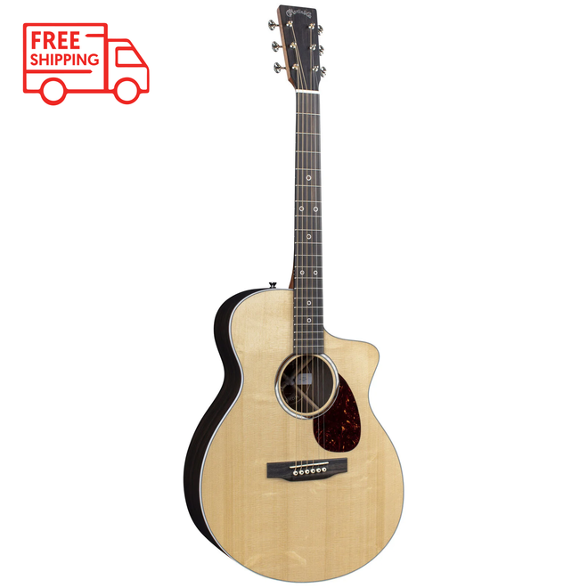 Martin SC-13E Special Road Series Cutaway Acoustic-Electric Guitar, Spruce/Ziricote, w/Gigbag