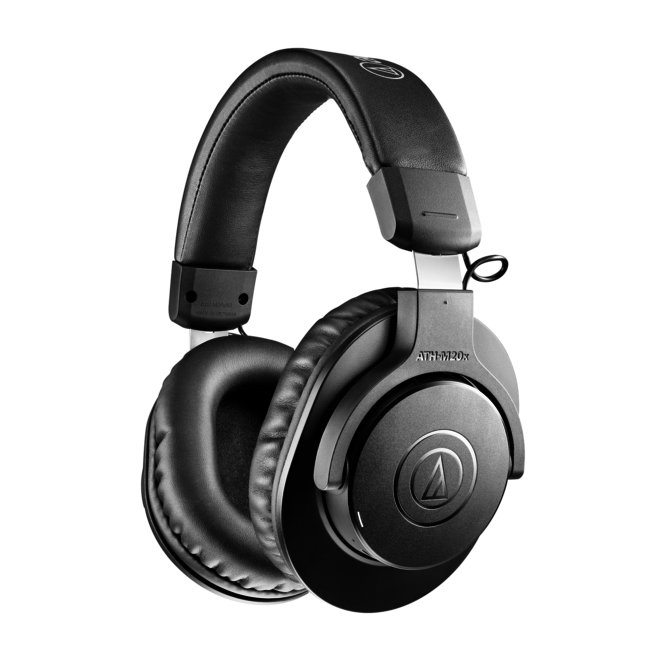 Audio-Technica ATH-M20xBT Wireless Over-Ear Headphones, Black