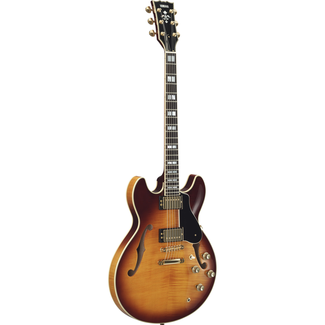 Yamaha SA2200 Semi-Hollowbody Electric Guitar, Violin Sunburst w/Deluxe Hardshell Case