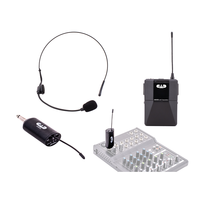 CAD WX55 Digital Frequency-Agile Bodypack Wireless Microphone System