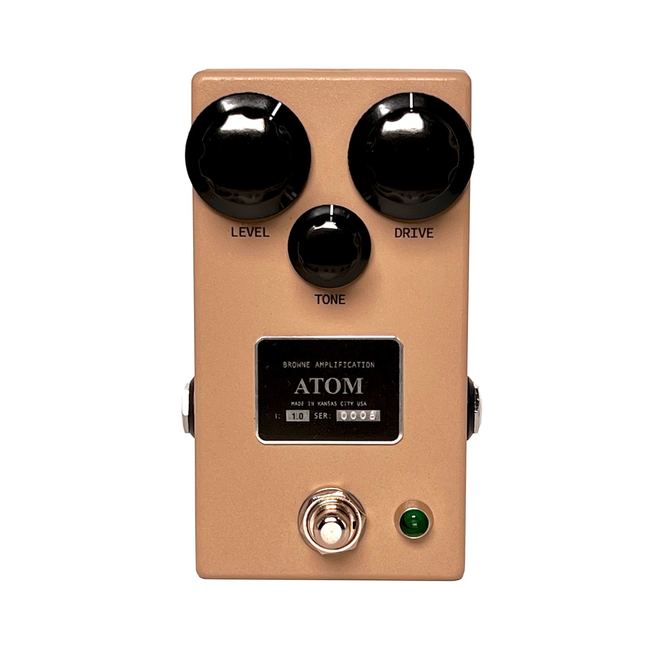 Browne Amplification Atom Overdrive Pedal