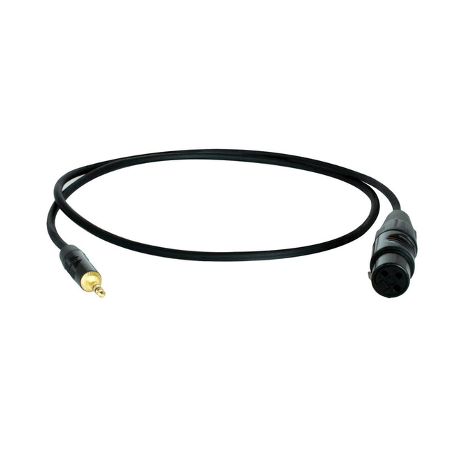Digiflex Performance Series Adaptor Cable, 1/8" TRS to XLR Female, 3'