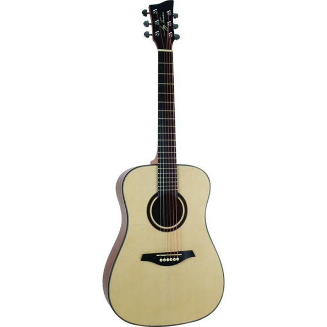 Jay Turser JTA53 3/4 Size Left-Hand Acoustic Guitar, Natural
