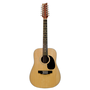 BeaverCreek BCTV05 12-String Dreadnought Acoustic Guitar, Natural
