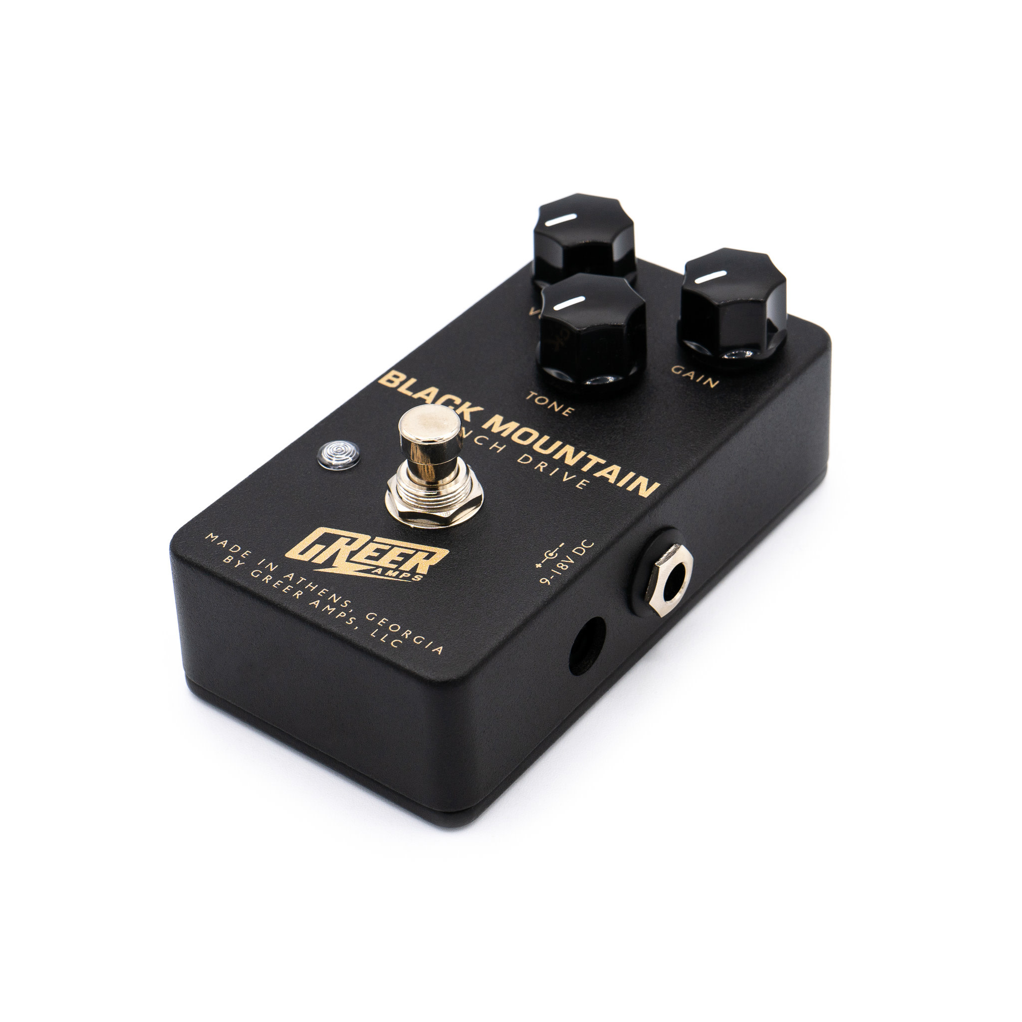 Greer Amps Black Mountain Crunch Drive - Janzen Brothers Music Company