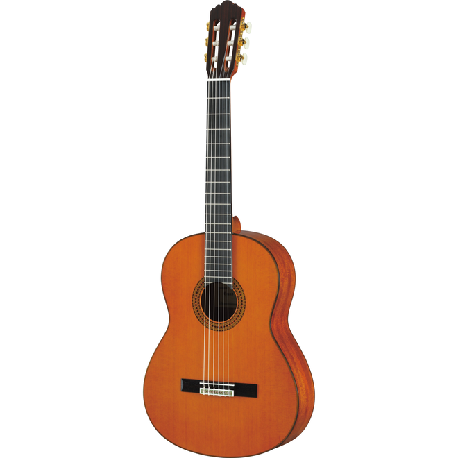 Yamaha GC12C Classical Guitar, All Solid Wood, Cedar/Mahogany, w/Semi-hard Case