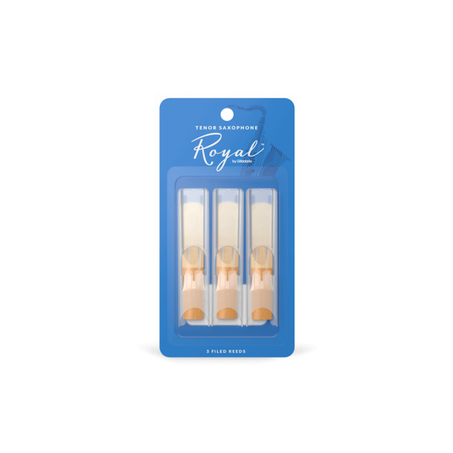 Royal Tenor Saxophone Reeds, 2.0 (3 Pack)