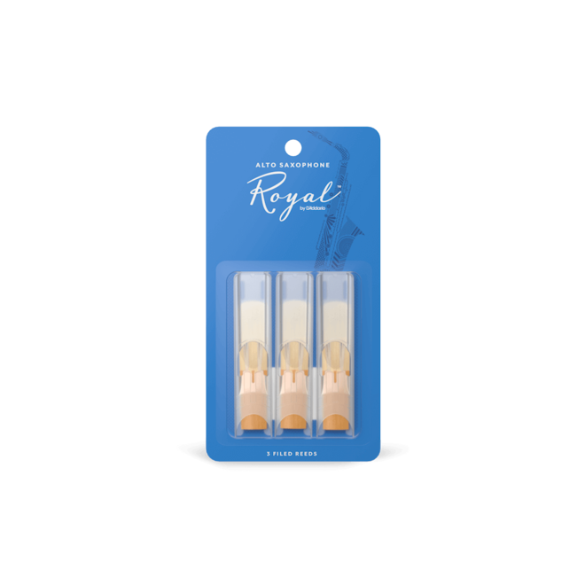 Royal Alto Saxophone Reeds, 2.0 (3 Pack)