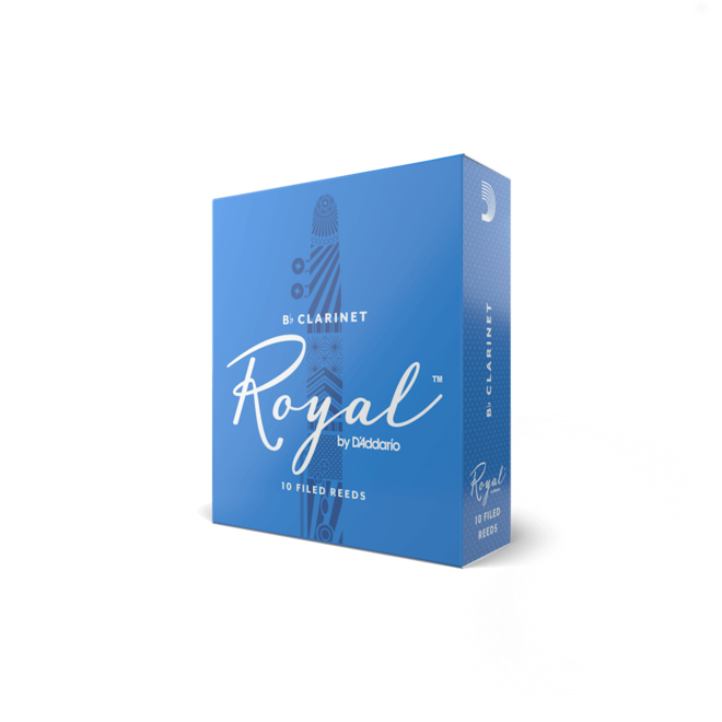 Royal Bb Clarinet Reeds, 2.5 (10 Pack)