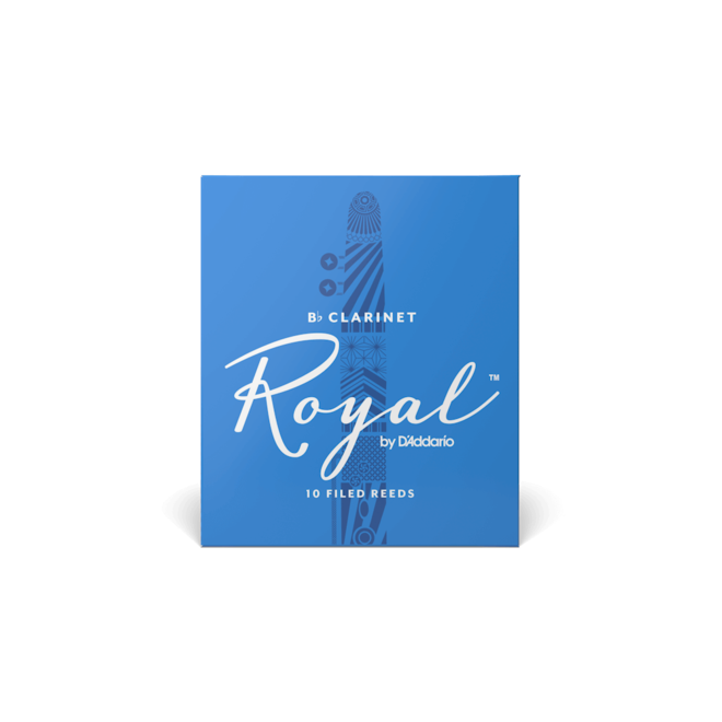 Royal Bb Clarinet Reeds, 2.5 (10 Pack)