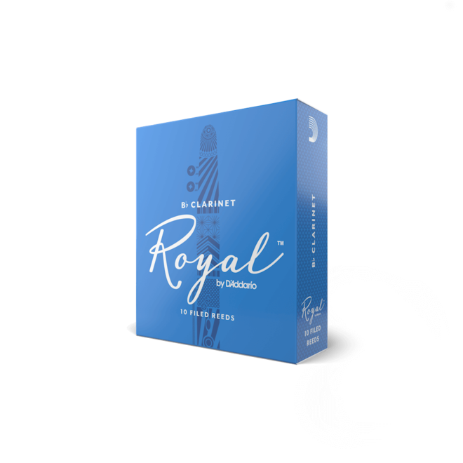 Royal Bb Clarinet Reeds, 2.0 (10 Pack)