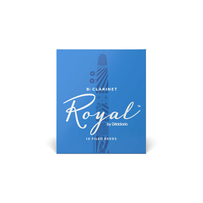 Royal Bb Clarinet Reeds, 2.0 (10 Pack)