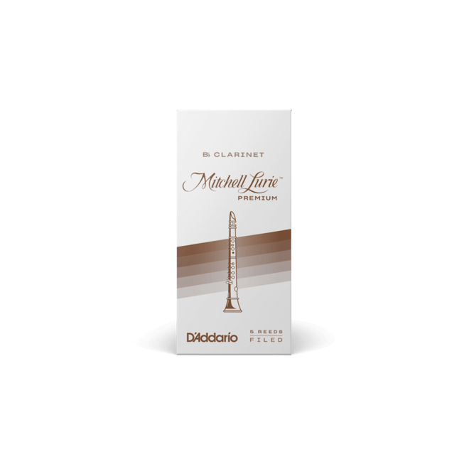 Mitchell Lurie Bb Clarinet Reeds, 3.0 (5 Pack)