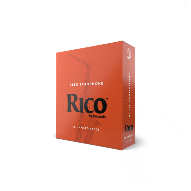 Rico Alto Saxophone Reeds, 3.5 (10 Pack)