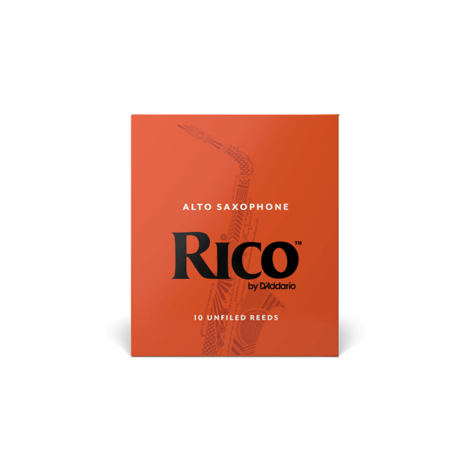 Rico Alto Saxophone Reeds, 3.5 (10 Pack)