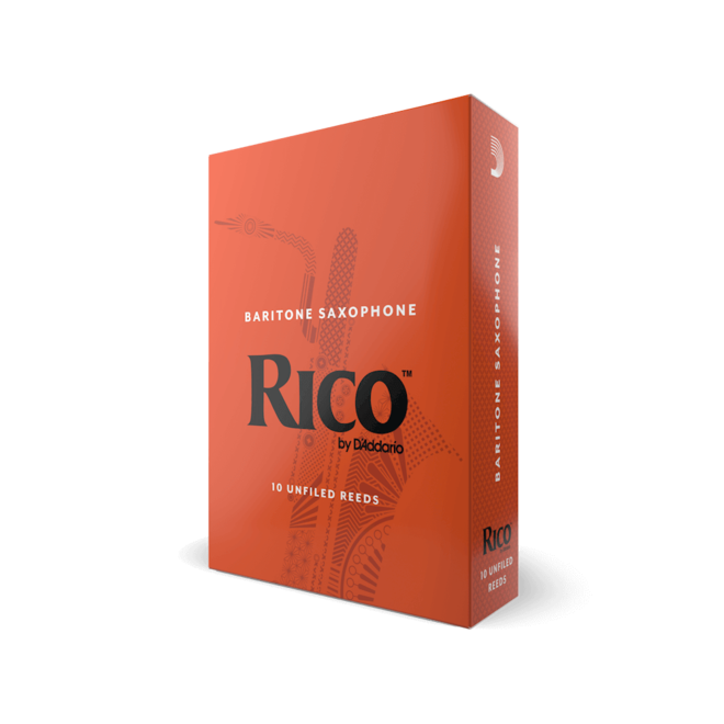 Rico Baritone Saxophone Reeds, 2.0 (10 Pack)