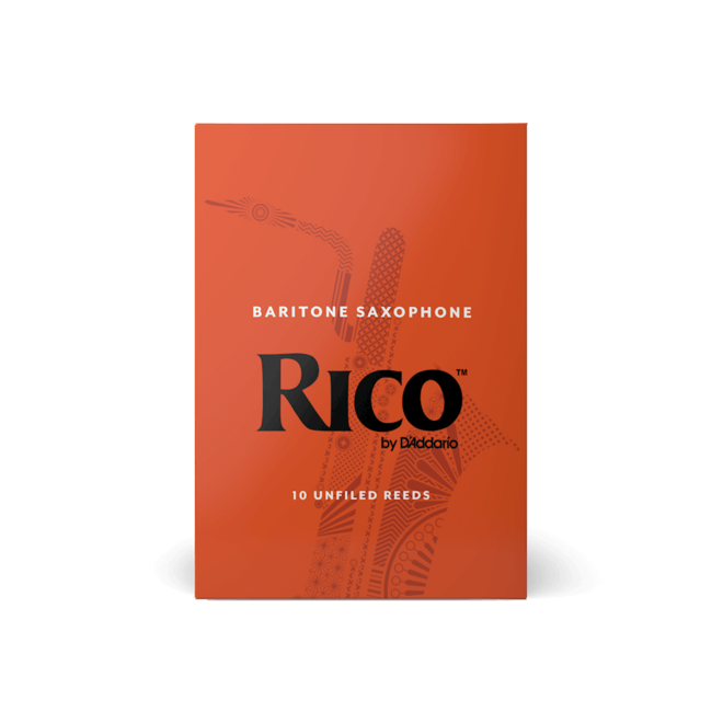 Rico Baritone Saxophone Reeds, 2.0 (10 Pack)
