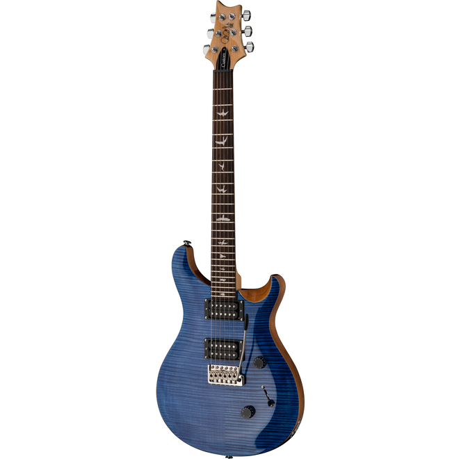 PRS SE Custom 24 Electric Guitar, Faded Blue, Gigbag