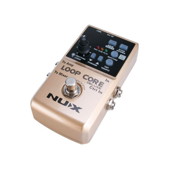 NUX Loop Core Deluxe Bundle: Deluxe Loop Core & NMP-2 Dual Footswitch