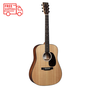 Martin D-10E Road Series Dreadnought Acoustic-Electric Guitar, Spruce/Sapele, w/Gigbag