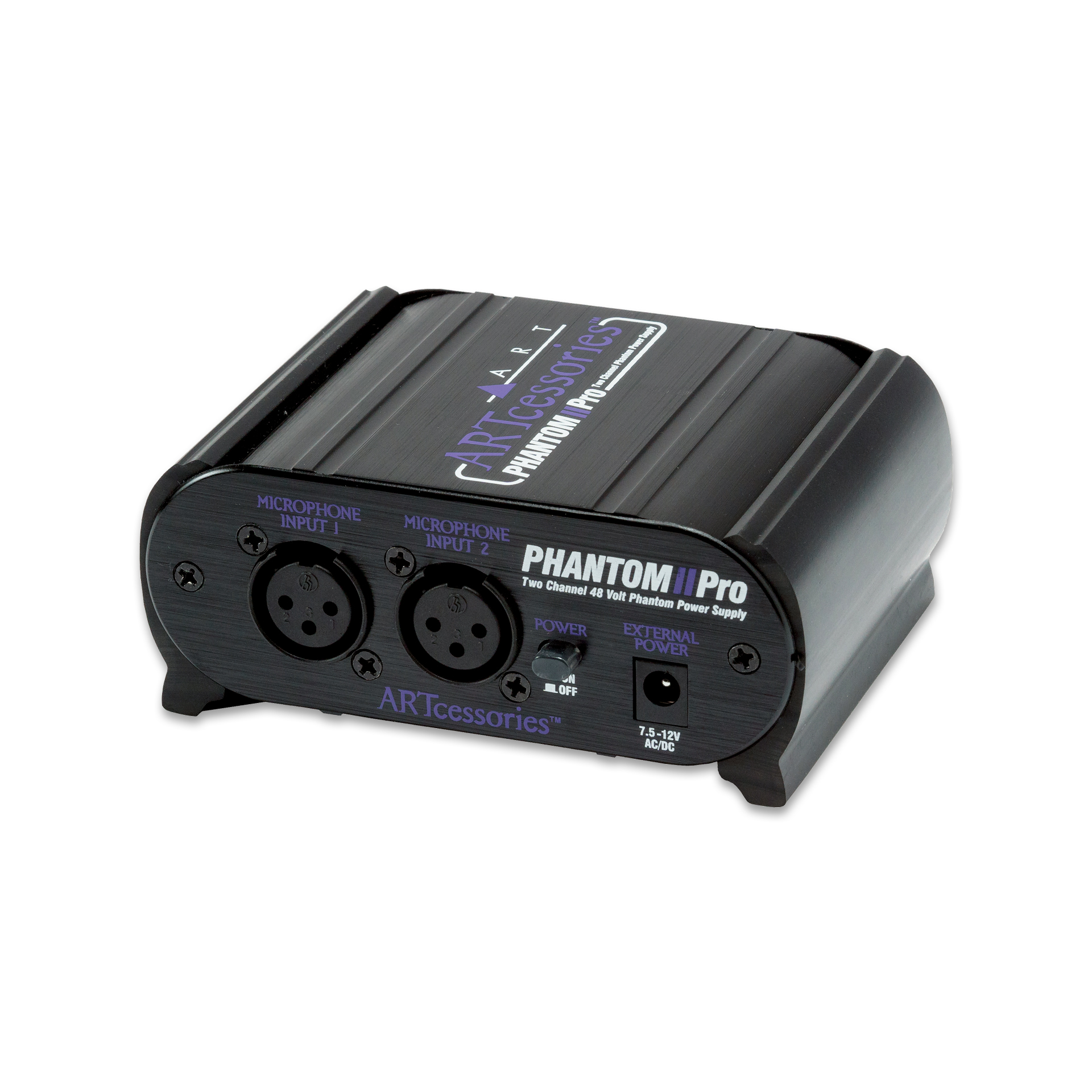 Art Phantom II Pro Dual Channel Phantom Power Supply, 48V Janzen