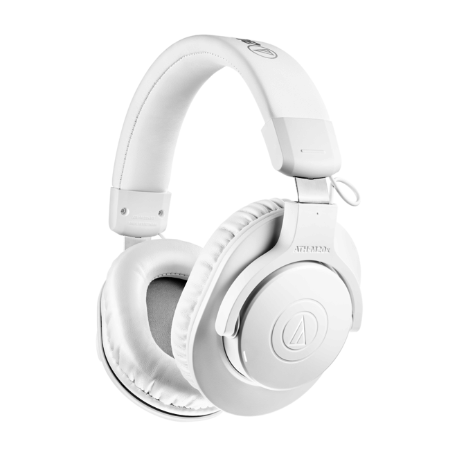 Audio-Technica ATH-M20xBT Wireless Over-Ear Headphones, White