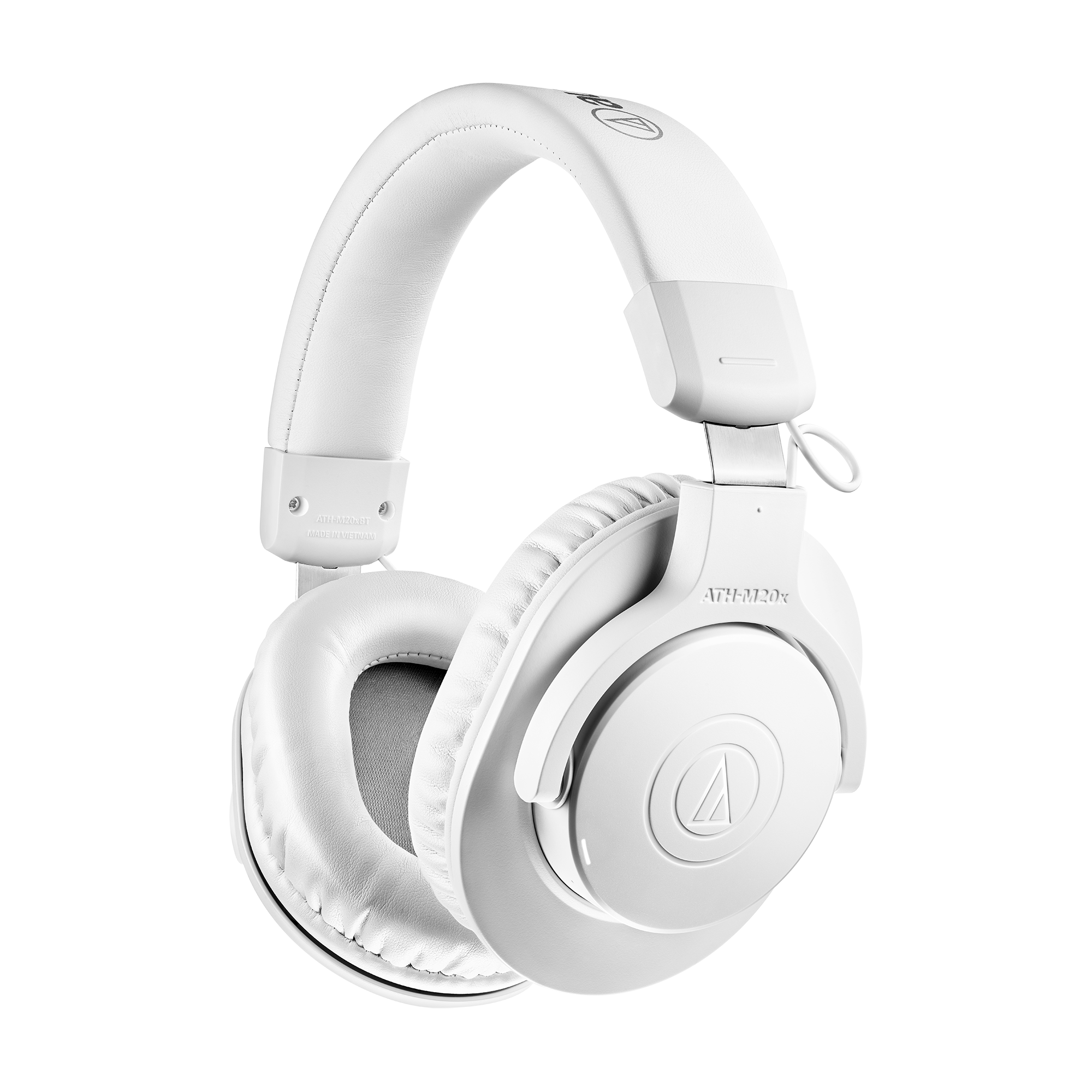 Audio-Technica ATH-M20xBT Wireless Over-Ear Headphones, White